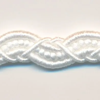 Trimming Braid #01 White