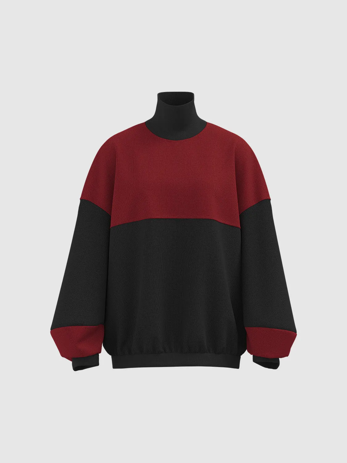 Turtle Neck Loose Knitted Sweaters