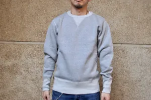Unique Garment 12oz 'Pioneer' Loopwheeled Sweatshirt (Heather Grey)