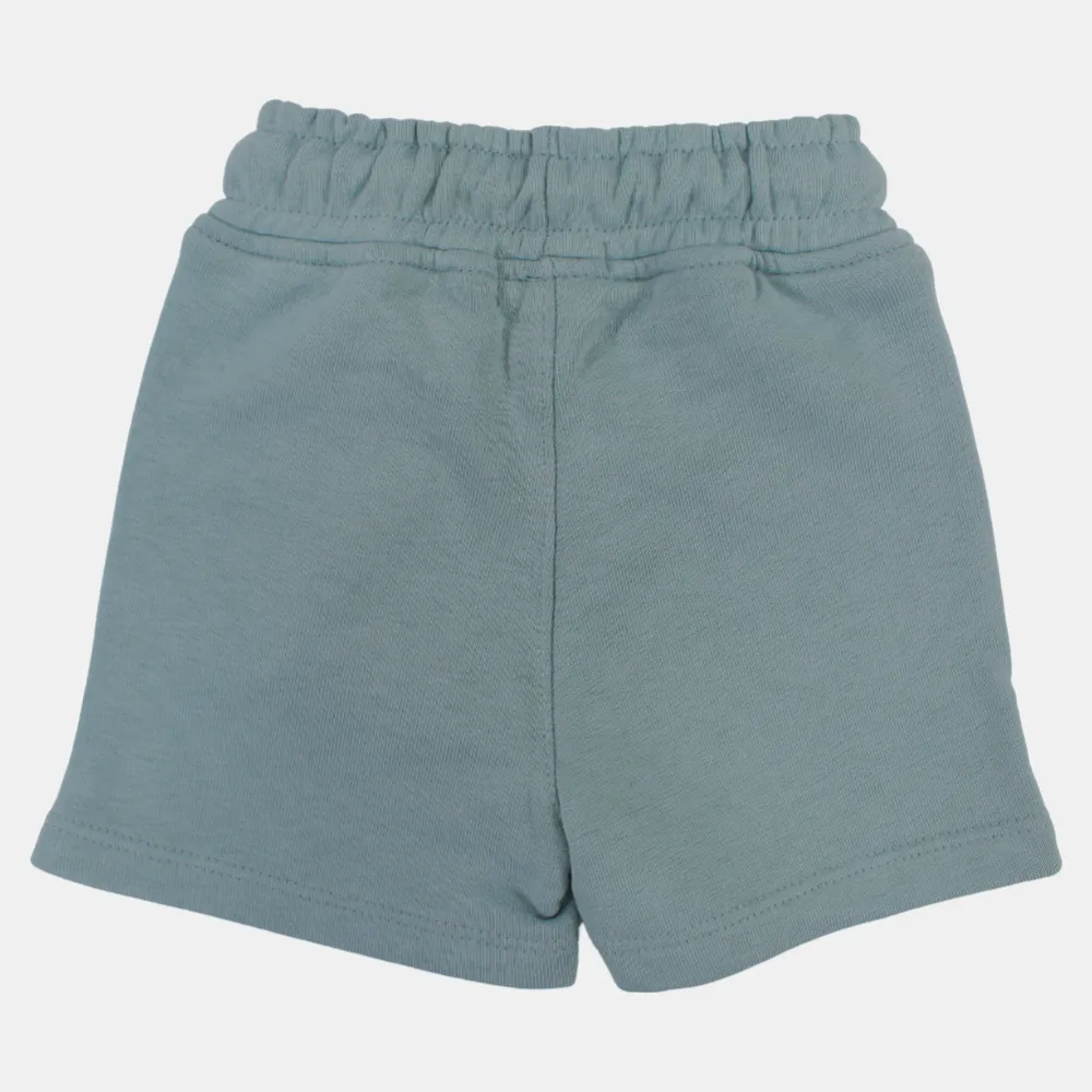Unisex Baby Cotton Shorts – Mint