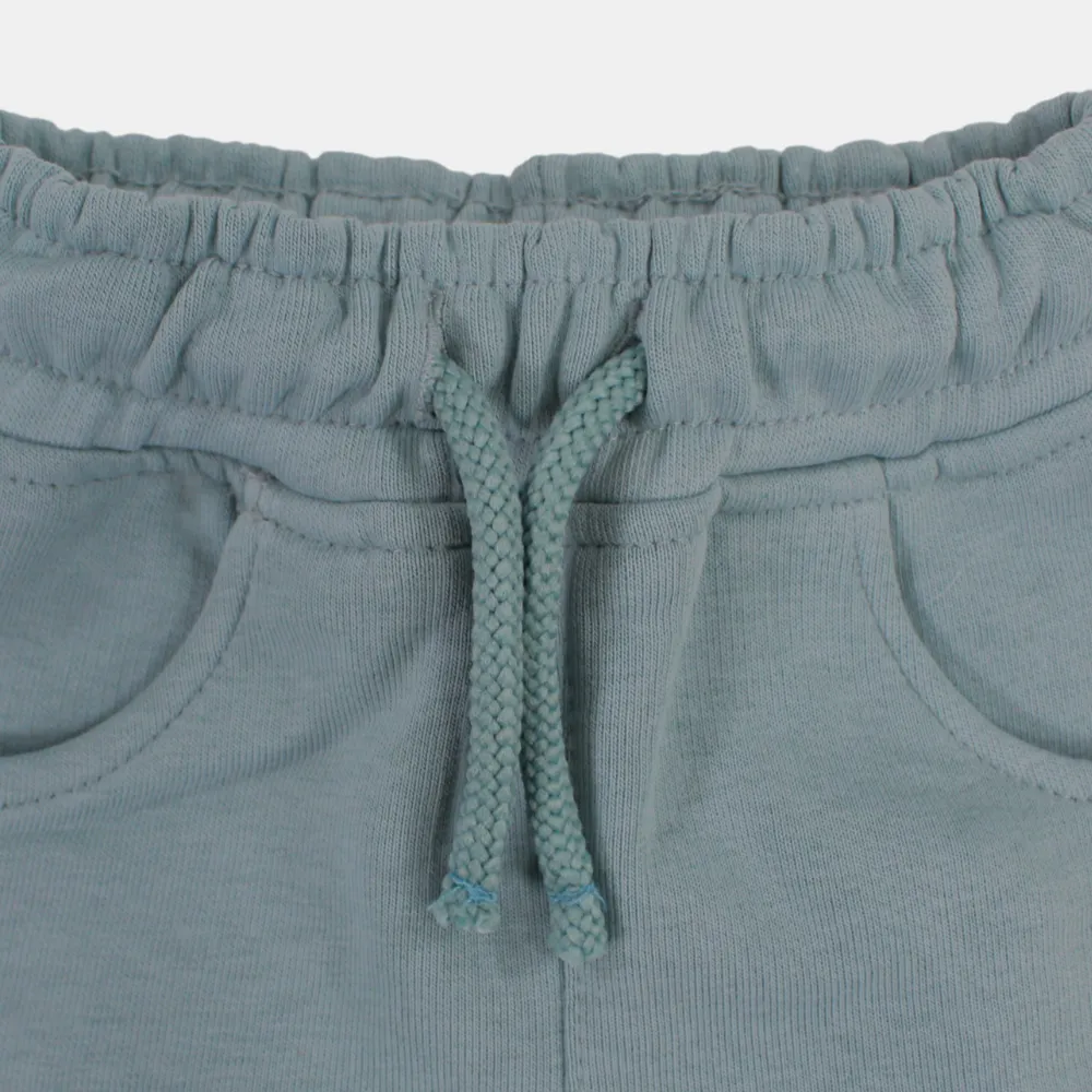 Unisex Baby Cotton Shorts – Mint