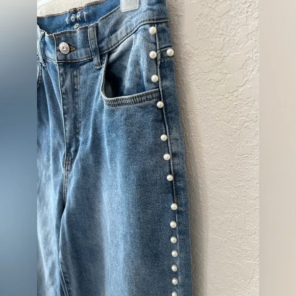 VBRT Pearl High Rise Wide Denim Jean Size 9