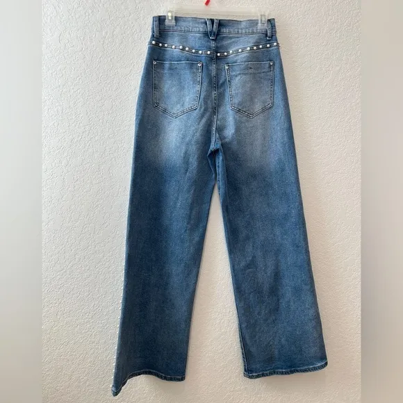 VBRT Pearl High Rise Wide Denim Jean Size 9