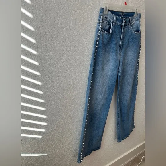 VBRT Pearl High Rise Wide Denim Jean Size 9