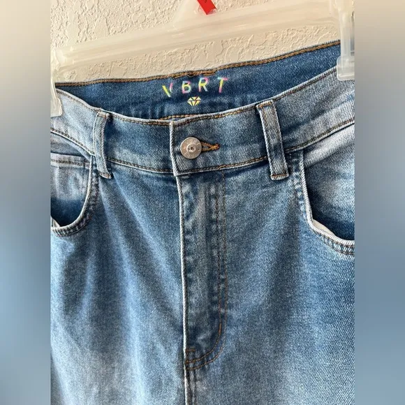 VBRT Pearl High Rise Wide Denim Jean Size 9