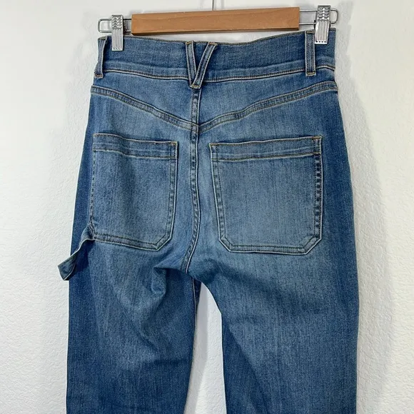 VERONICA BEARD Aspen High-Rise Slim-Leg Jeans size 24