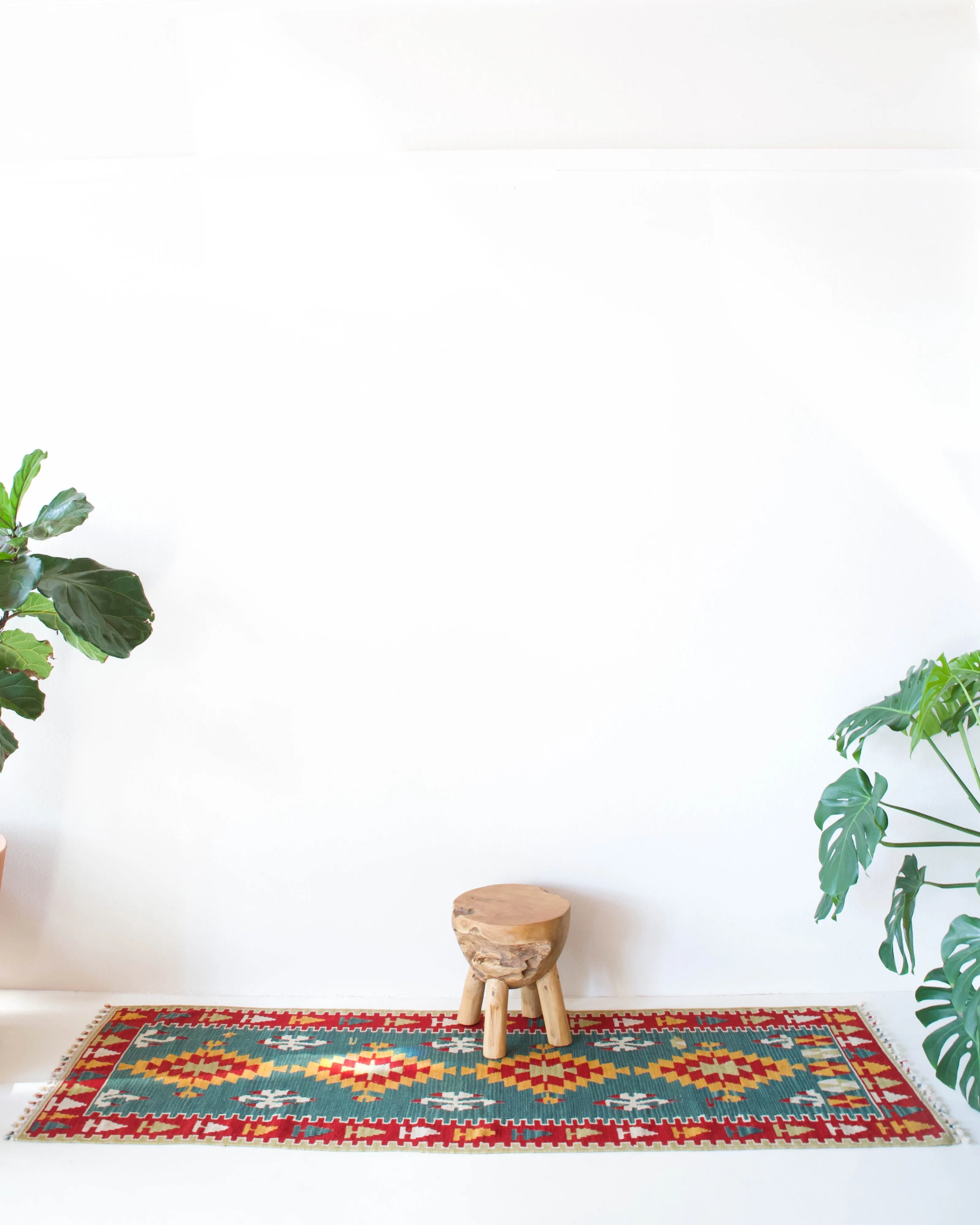 Vintage central Anatolian kilim runner 2'7" x 7' 10"