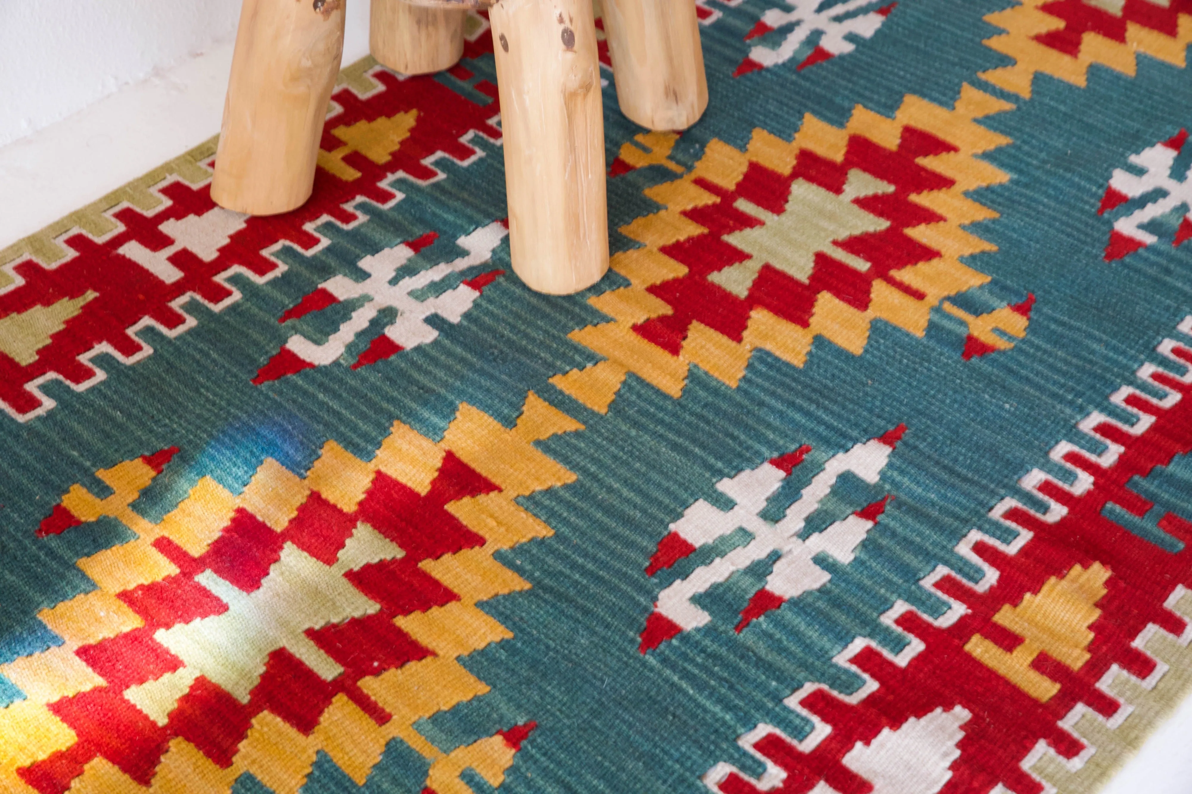 Vintage central Anatolian kilim runner 2'7" x 7' 10"