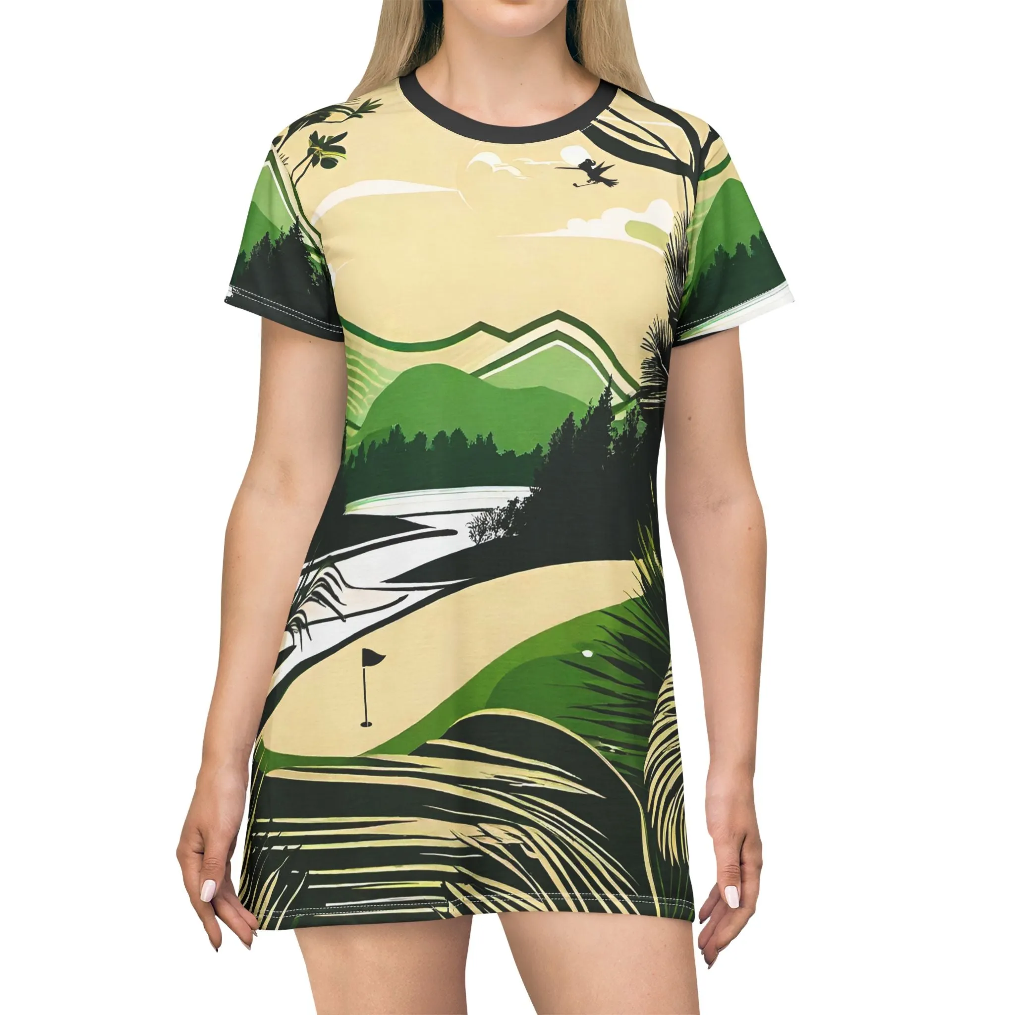 Vintage Golf T-Shirt Dress
