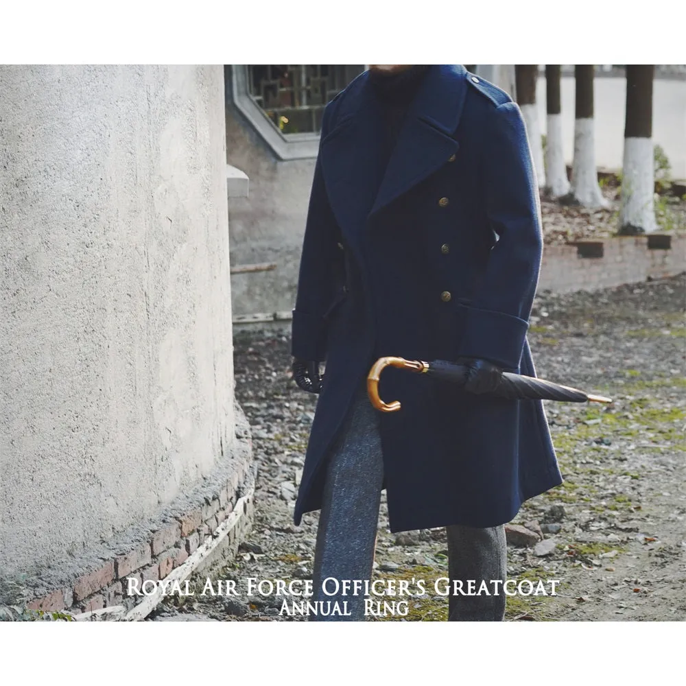 Vintage RAF Double-Breasted Greatcoat