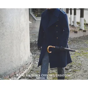 Vintage RAF Double-Breasted Greatcoat