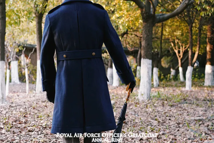 Vintage RAF Double-Breasted Greatcoat