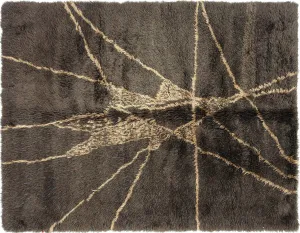 Vintage Turkish Shag Rug - 6' x 7'10"