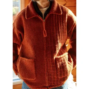 Vintage Wool Zip Jacket