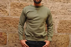 Warehouse Lot.401 10oz "Standard" Loopwheeled Sweatshirt (Olive)