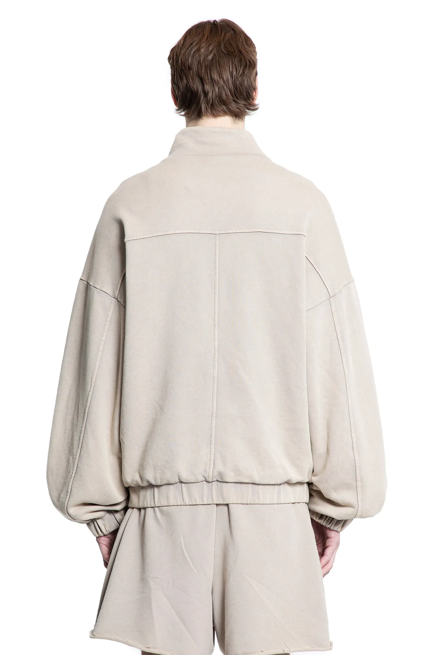 Washed Cotton Jacket in Tan