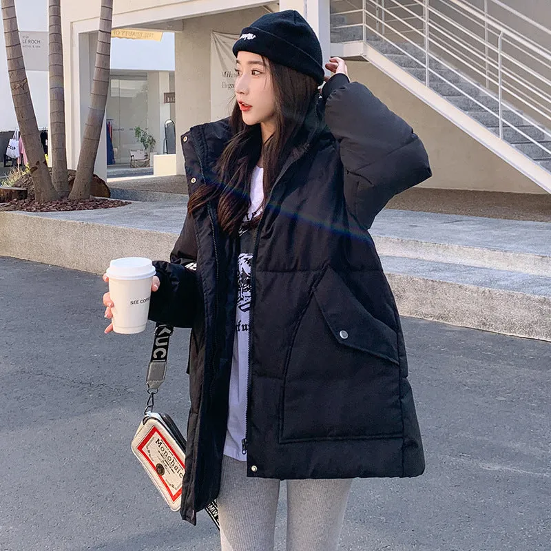 Waterproof and Windproof Oversized Puffer Jacket for Women