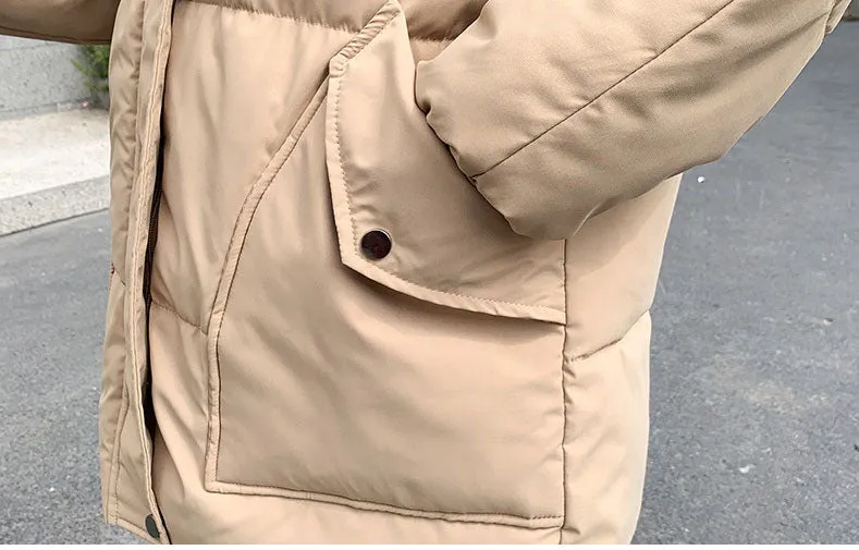 Waterproof and Windproof Oversized Puffer Jacket for Women