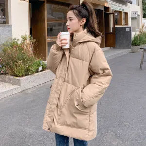 Waterproof and Windproof Oversized Puffer Jacket for Women