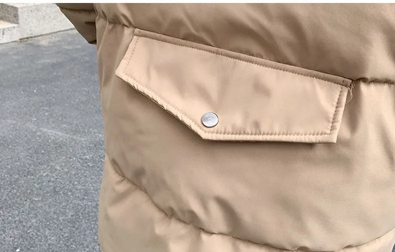 Waterproof and Windproof Oversized Puffer Jacket for Women
