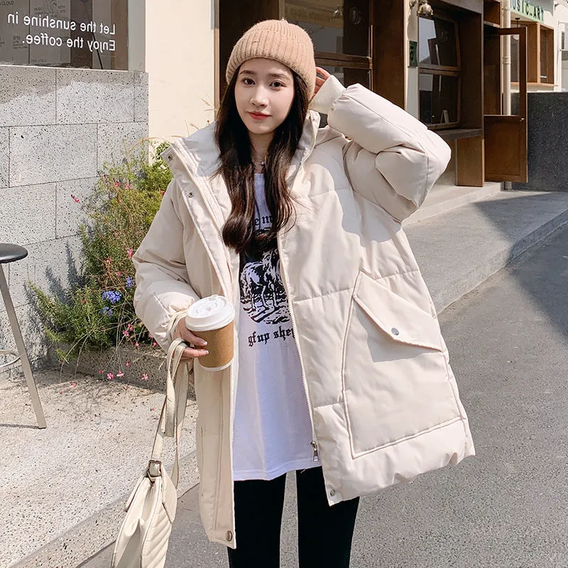 Waterproof and Windproof Oversized Puffer Jacket for Women