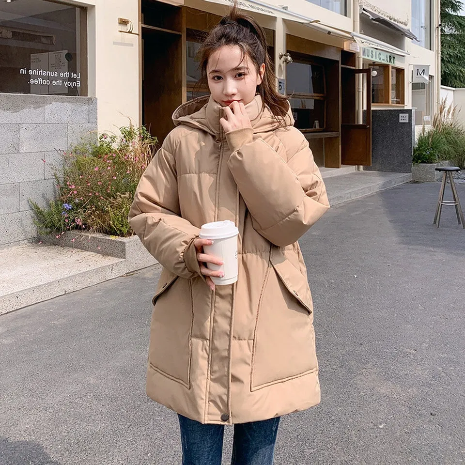 Waterproof and Windproof Oversized Puffer Jacket for Women