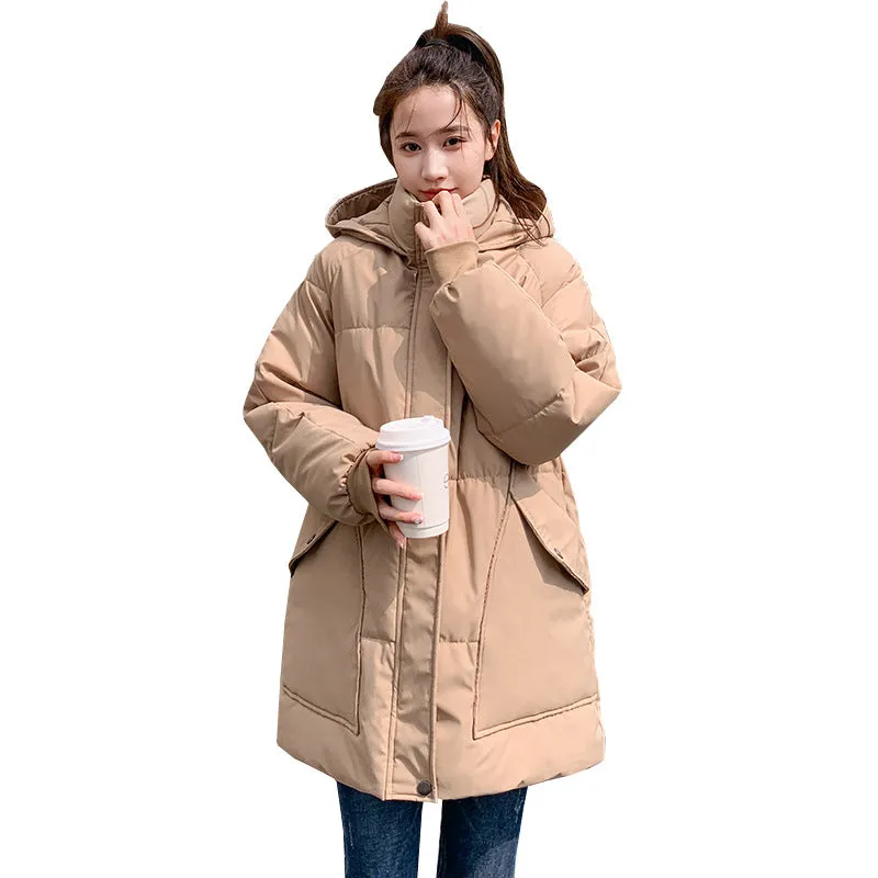 Waterproof and Windproof Oversized Puffer Jacket for Women