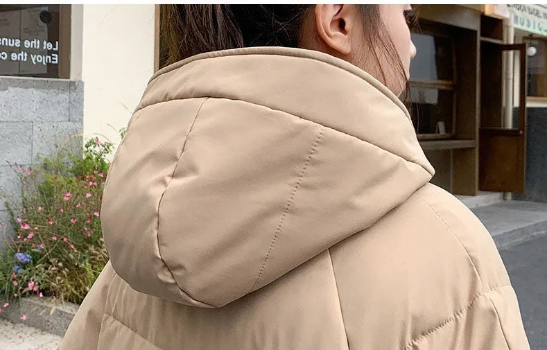 Waterproof and Windproof Oversized Puffer Jacket for Women