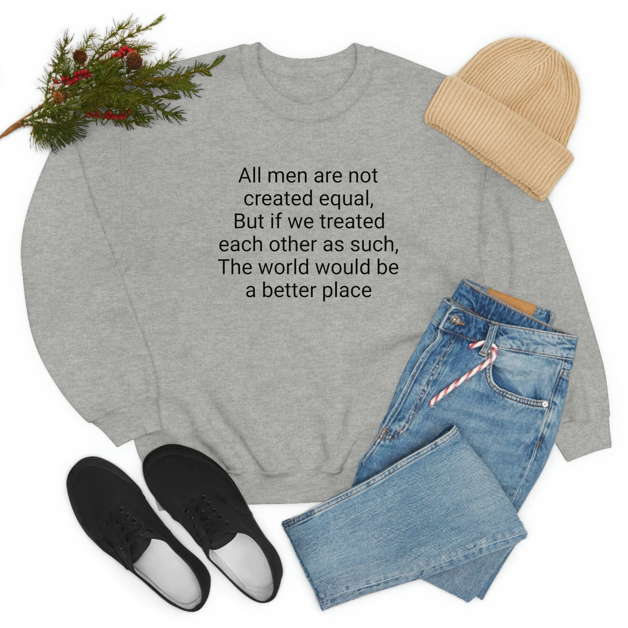 We the People sweatshirt crewneck