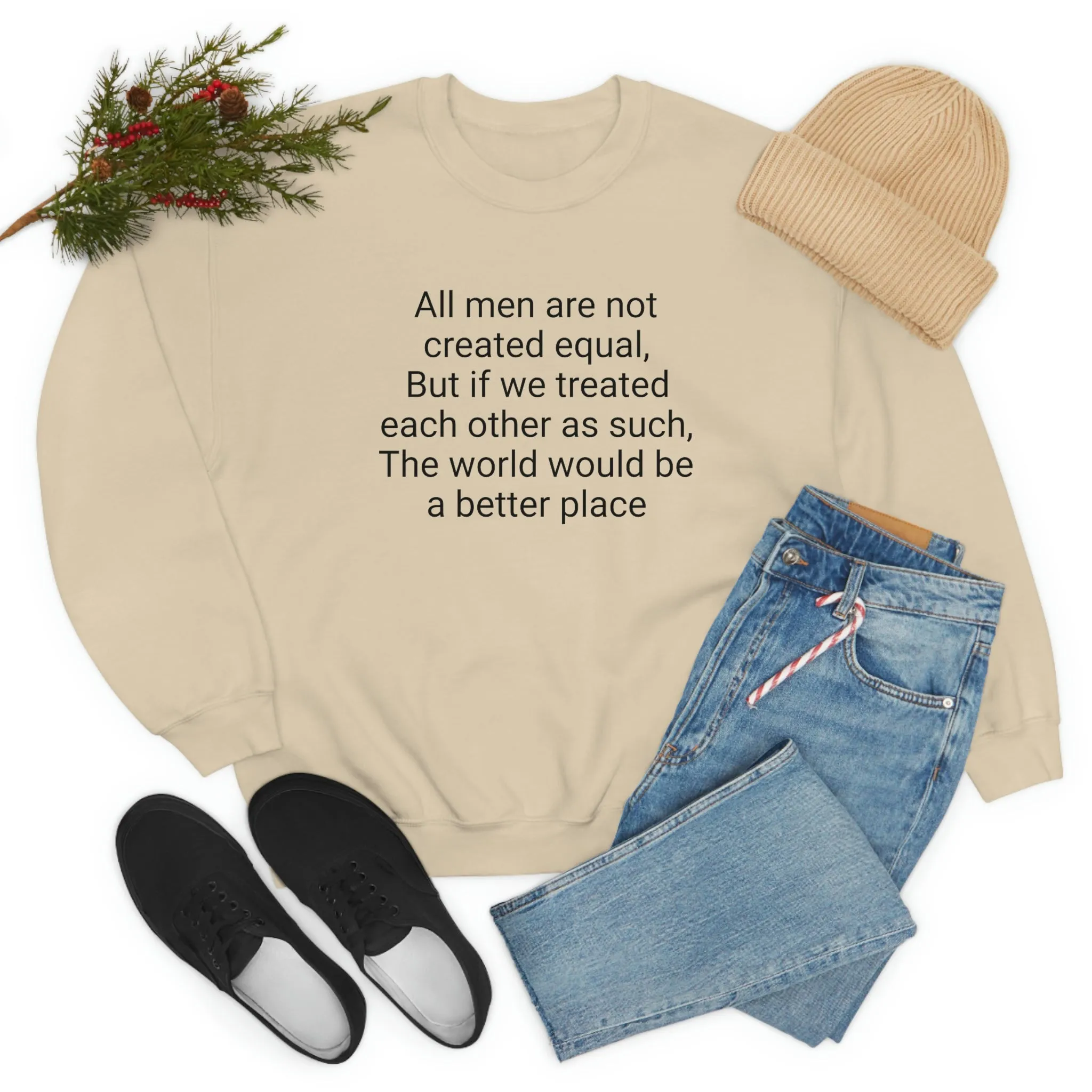 We the People sweatshirt crewneck