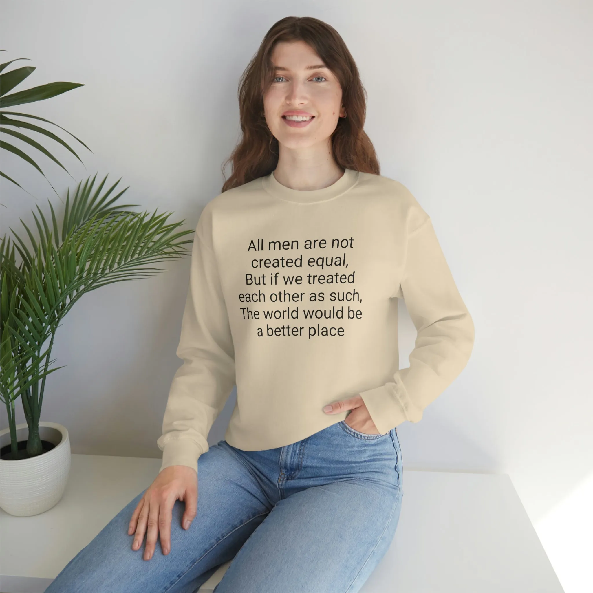 We the People sweatshirt crewneck