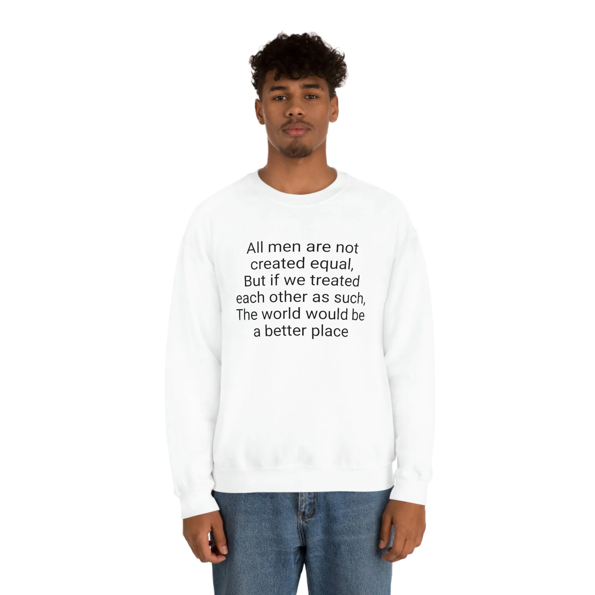 We the People sweatshirt crewneck