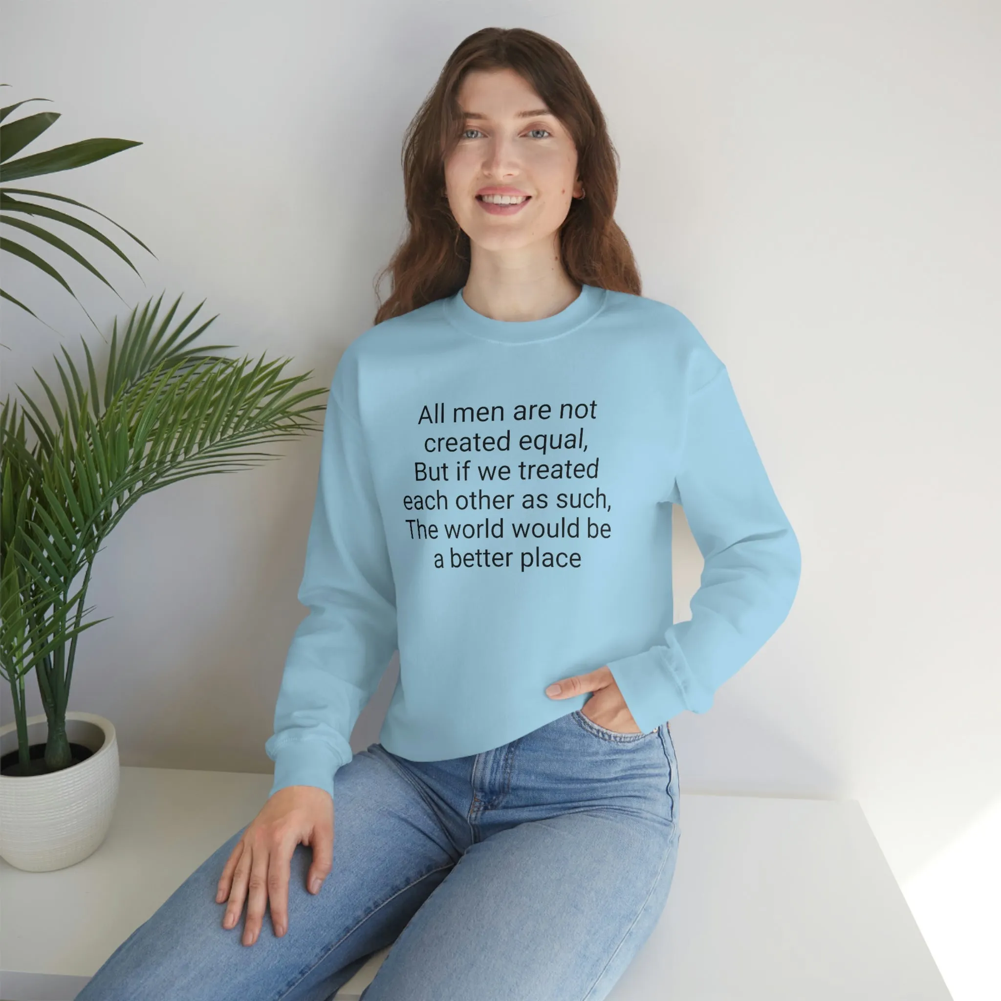 We the People sweatshirt crewneck