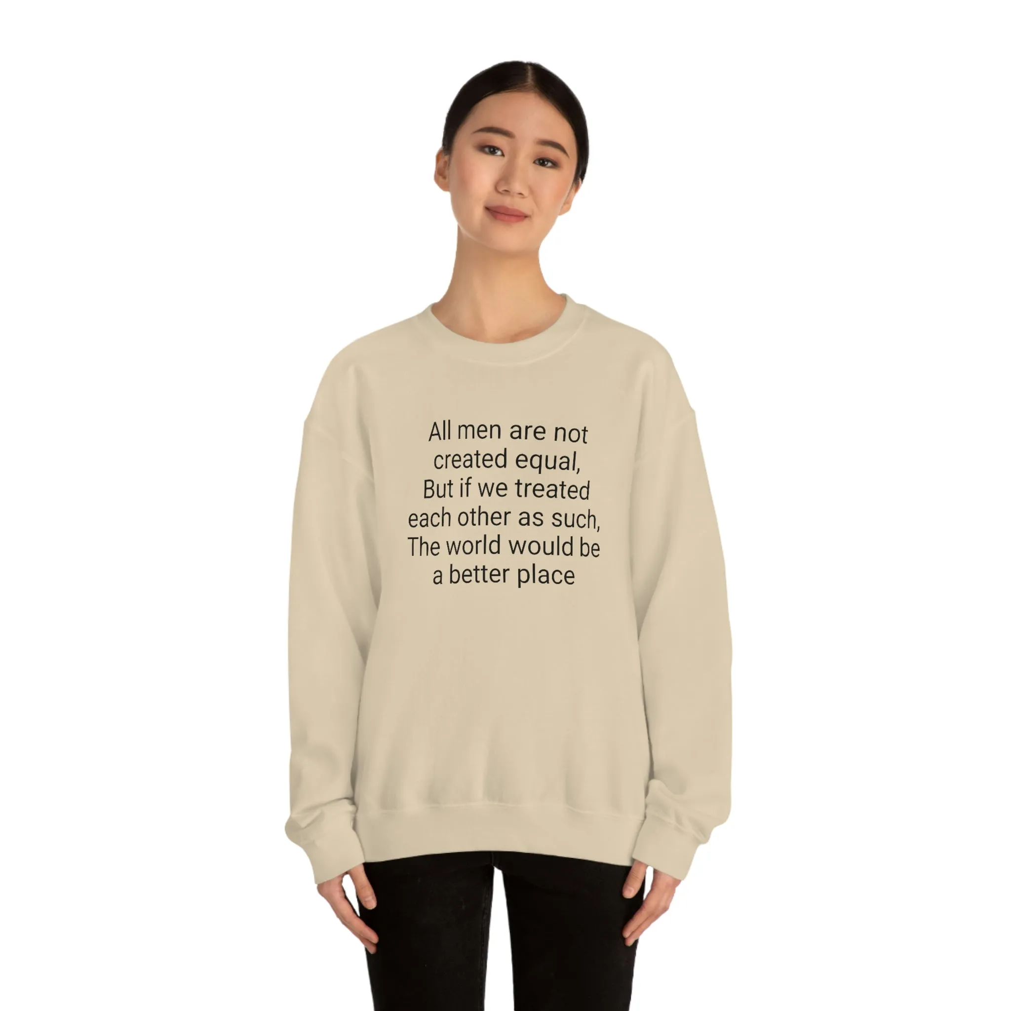 We the People sweatshirt crewneck
