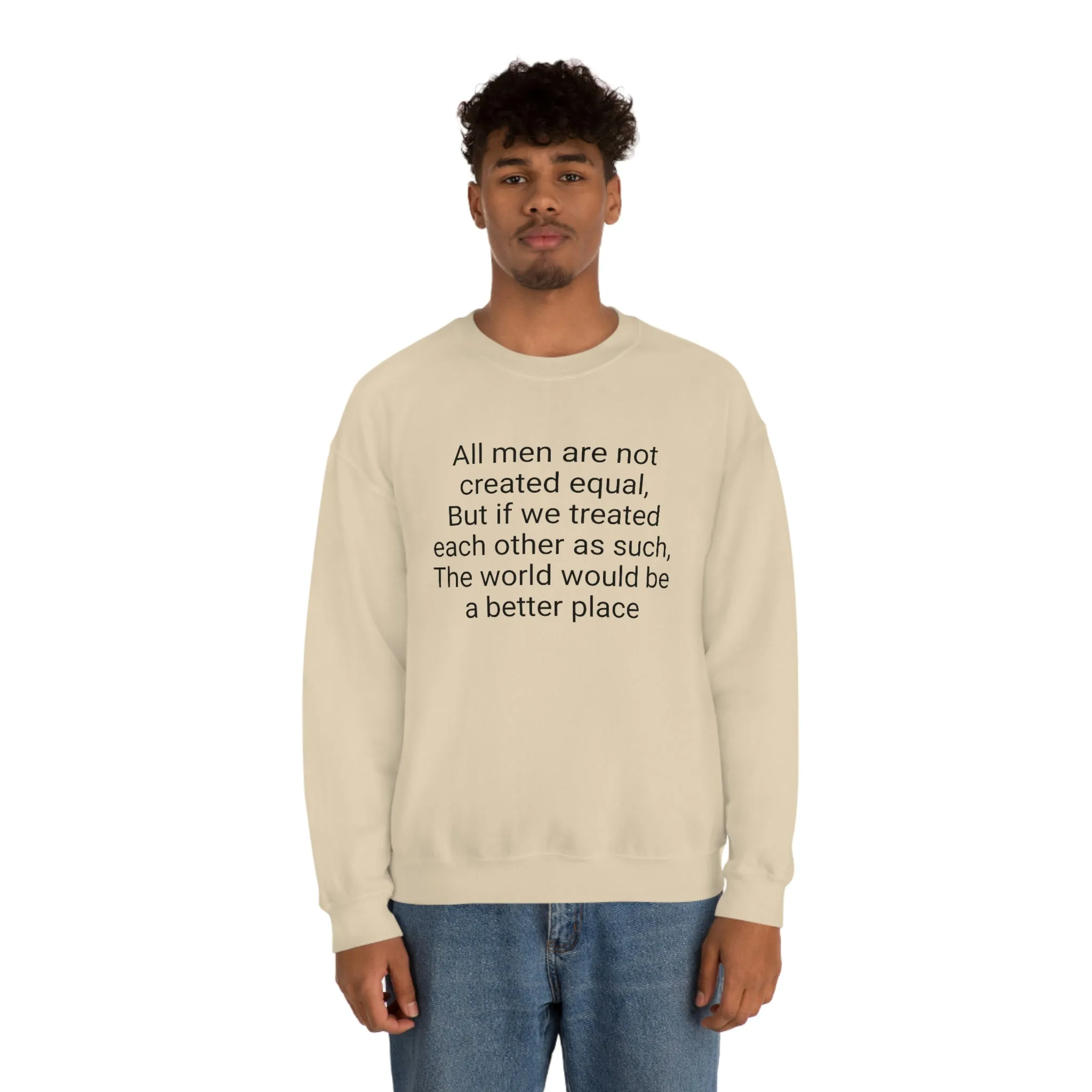 We the People sweatshirt crewneck