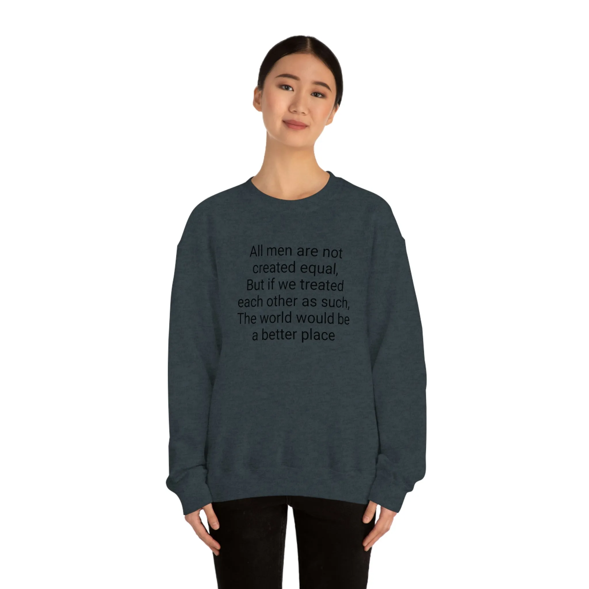 We the People sweatshirt crewneck