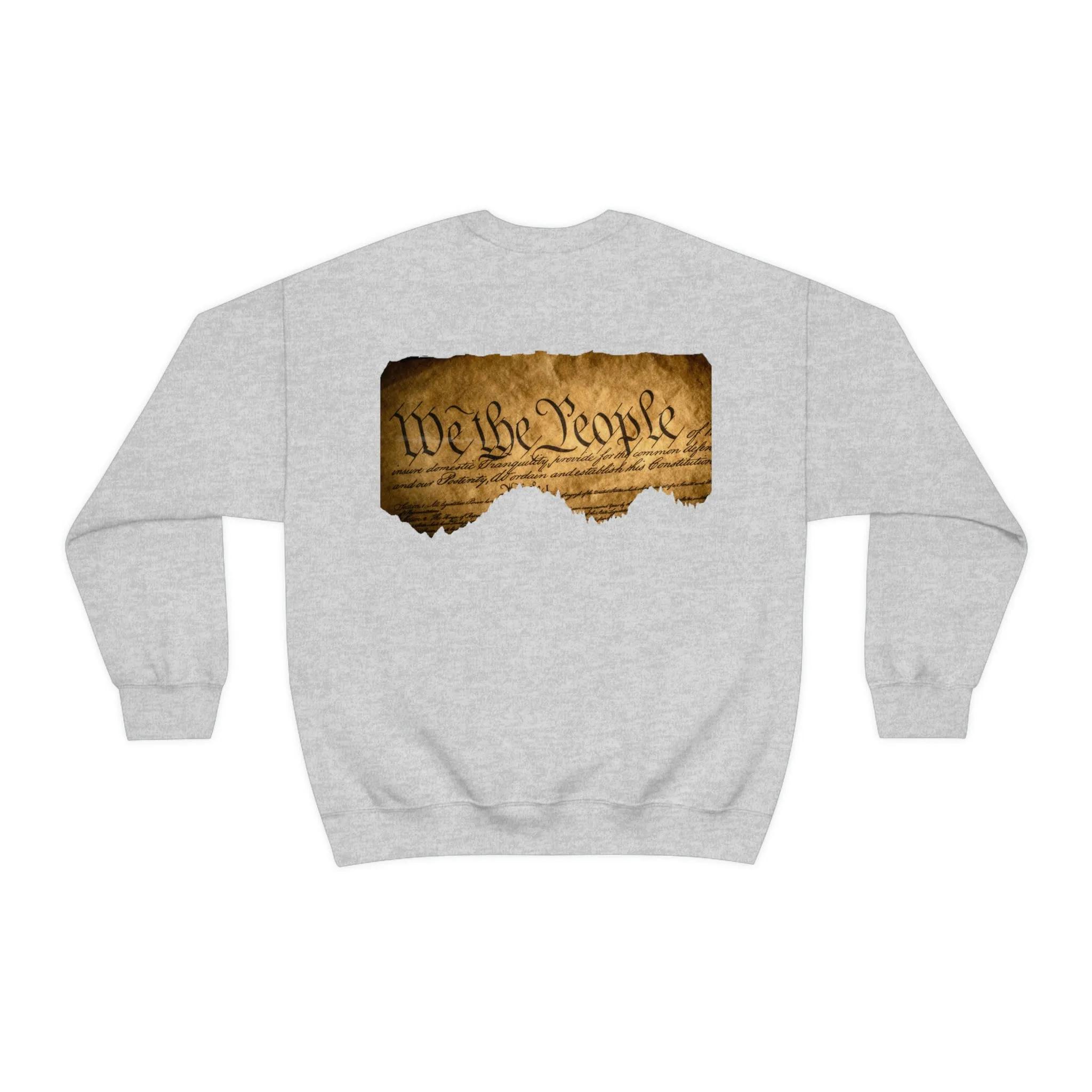 We the People sweatshirt crewneck