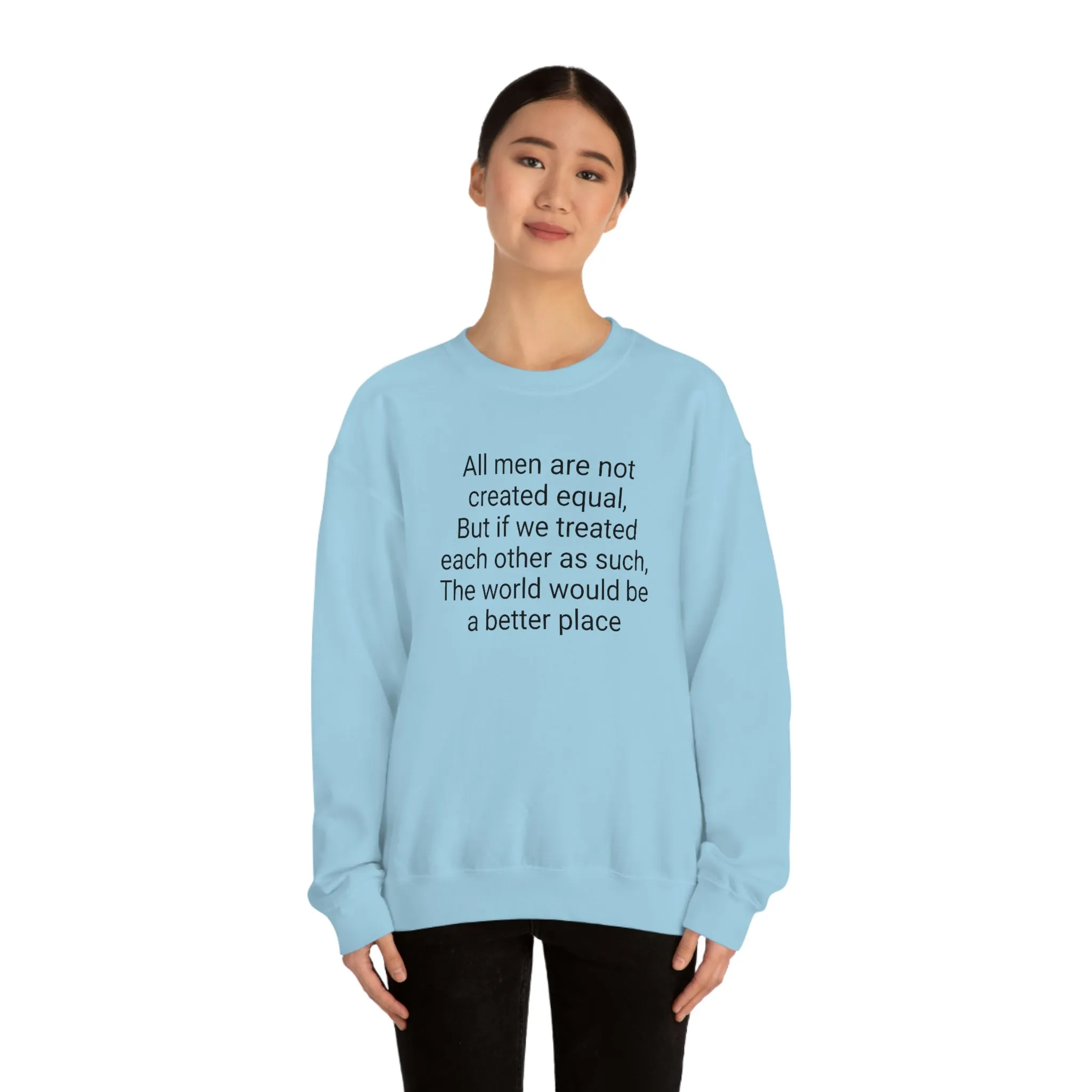 We the People sweatshirt crewneck