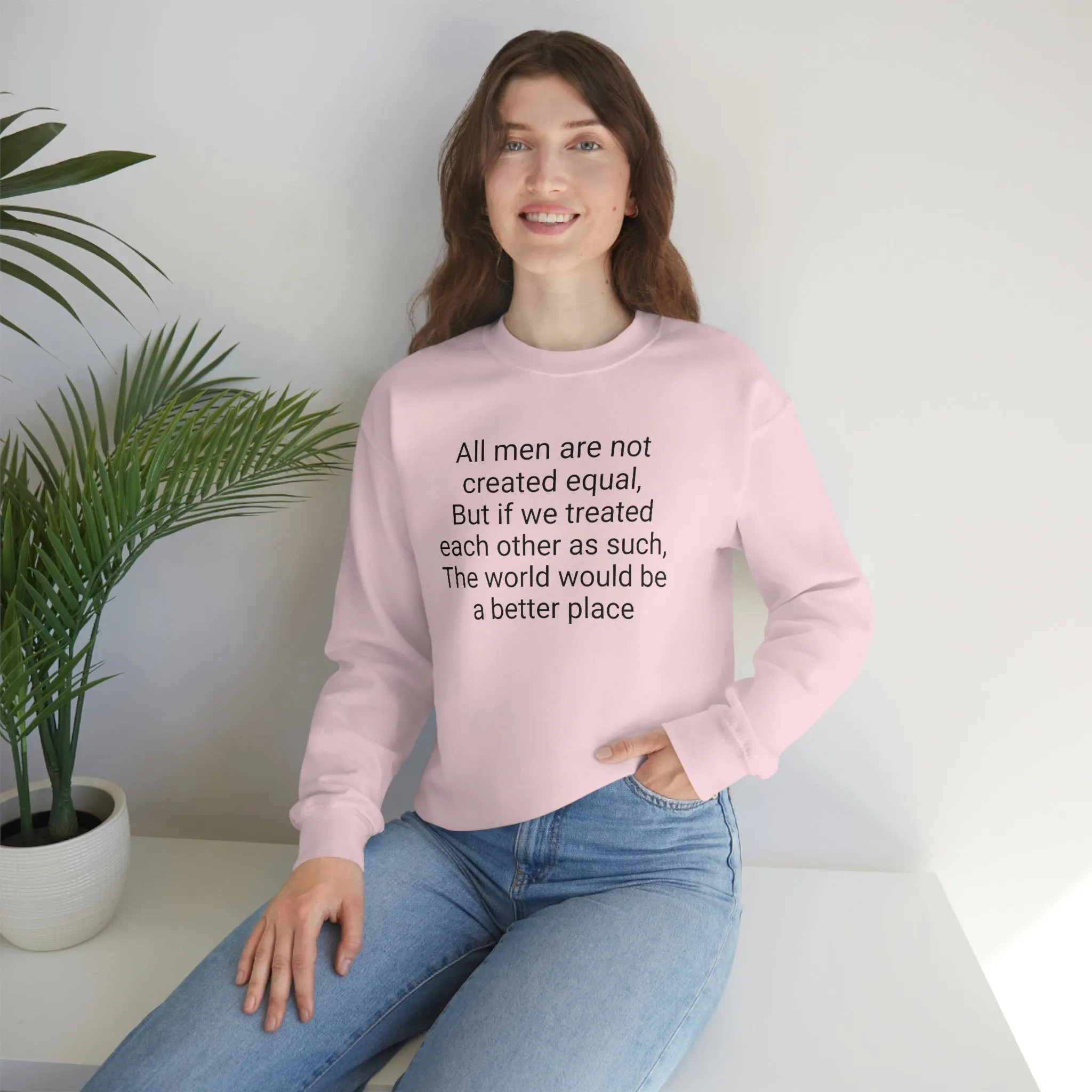 We the People sweatshirt crewneck