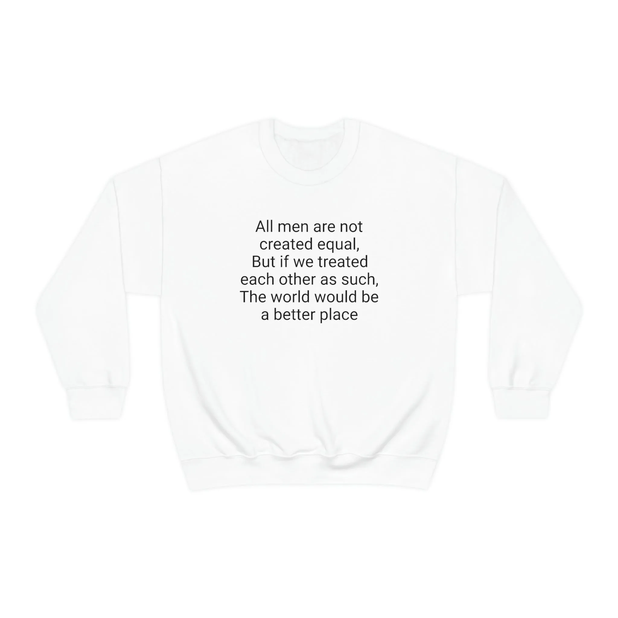 We the People sweatshirt crewneck
