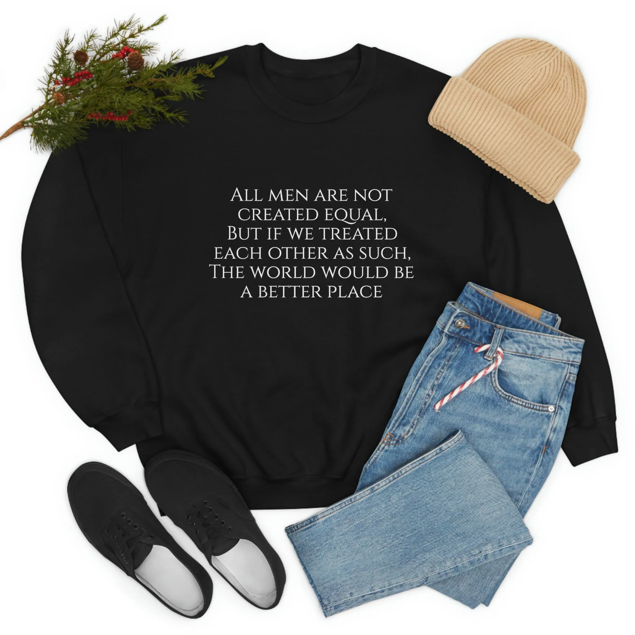 We the People sweatshirt crewneck