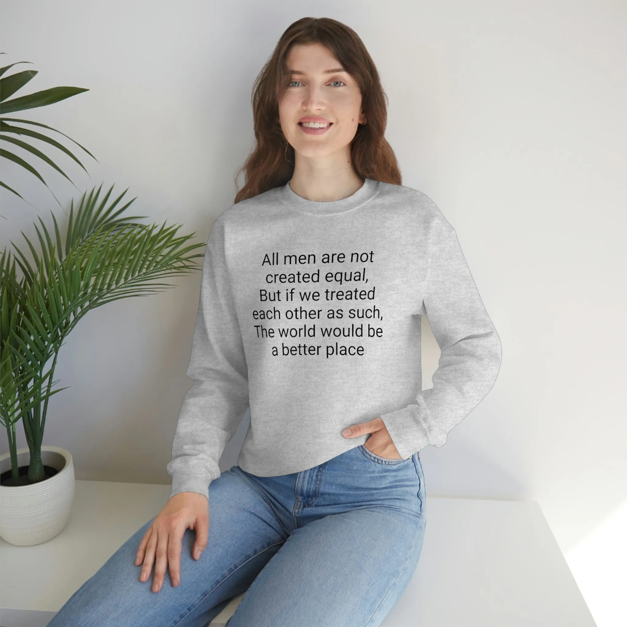 We the People sweatshirt crewneck