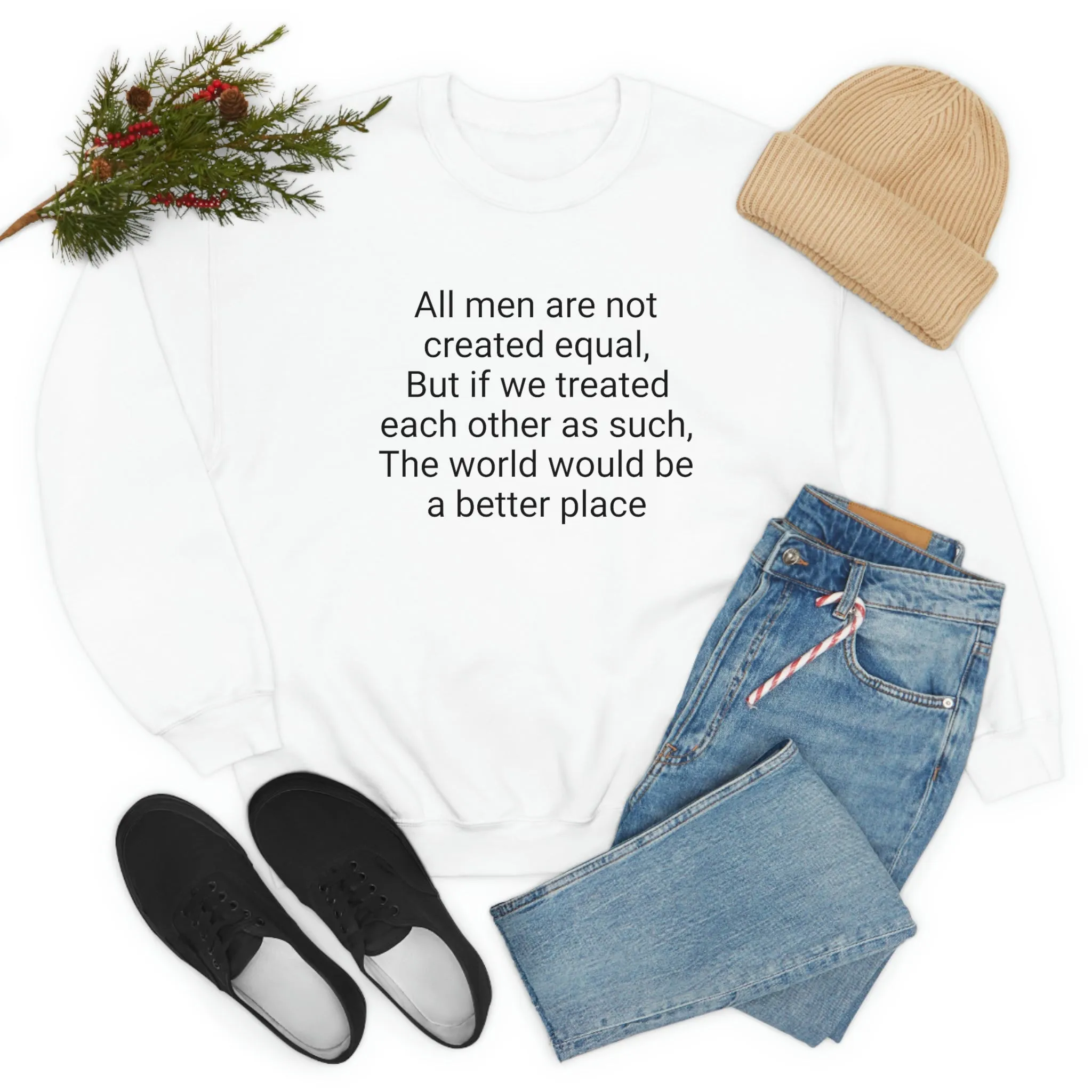 We the People sweatshirt crewneck