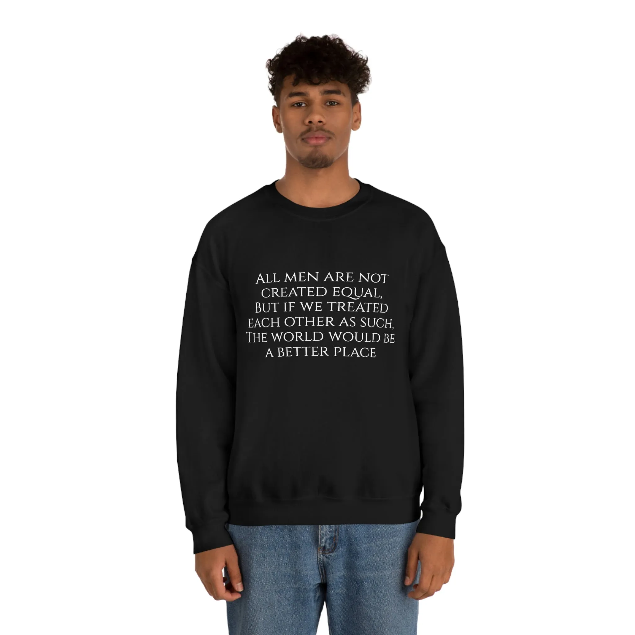 We the People sweatshirt crewneck