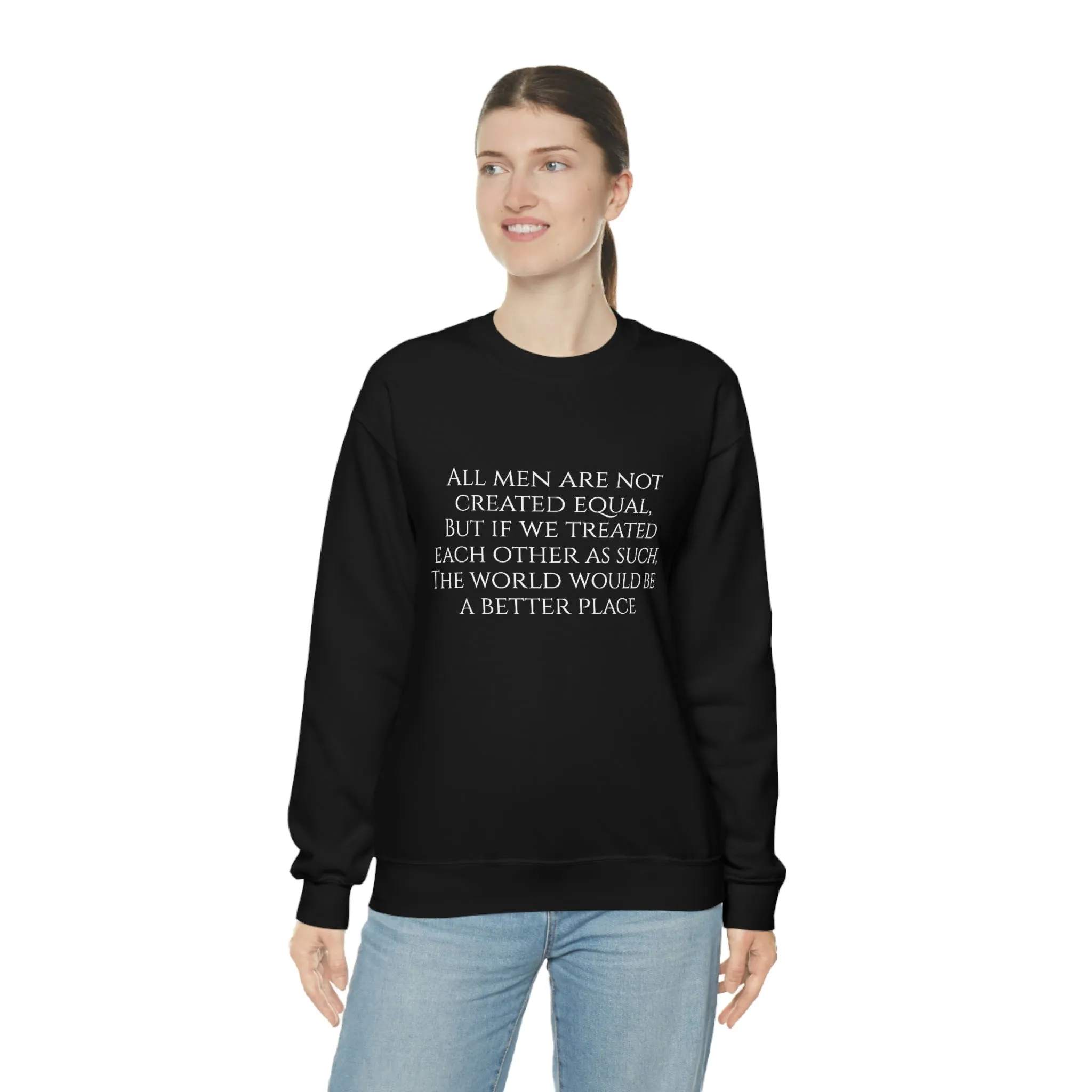 We the People sweatshirt crewneck