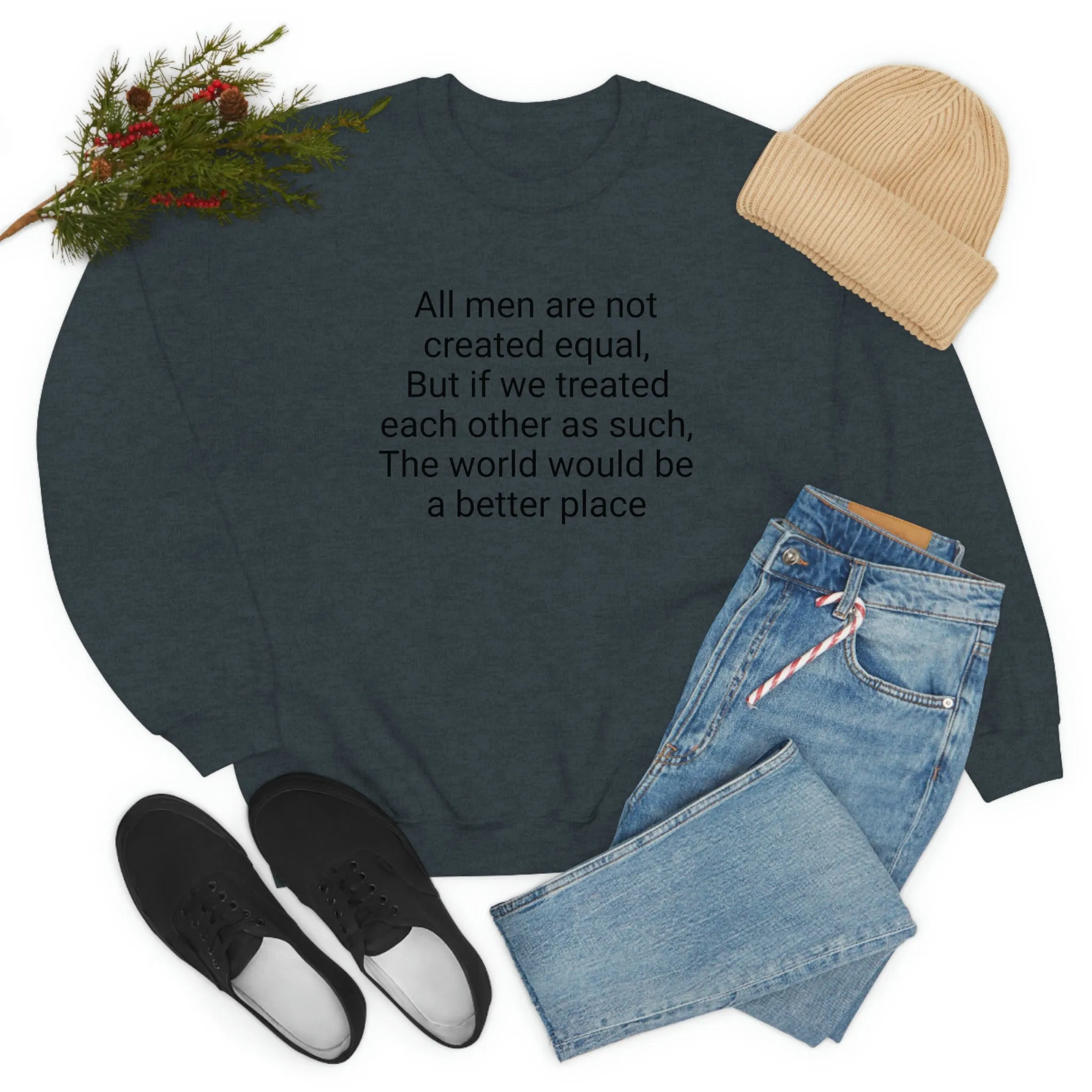 We the People sweatshirt crewneck