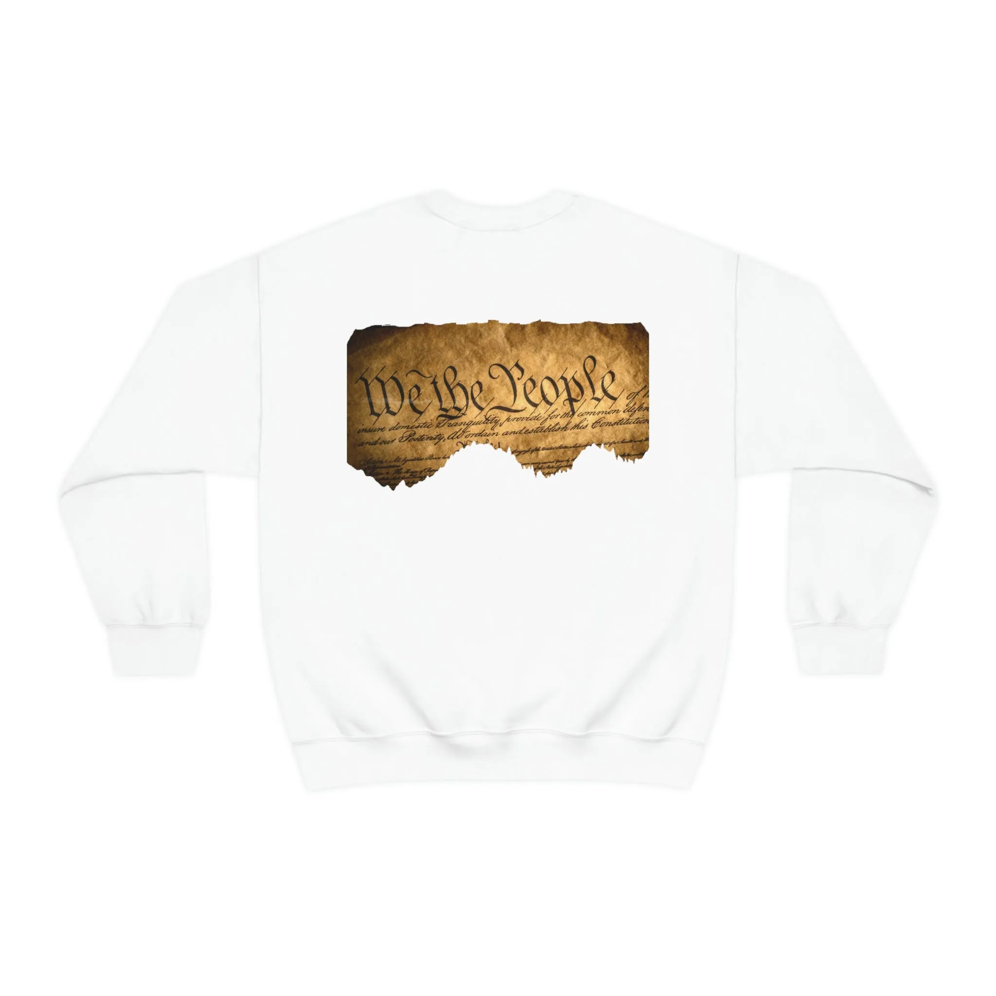 We the People sweatshirt crewneck