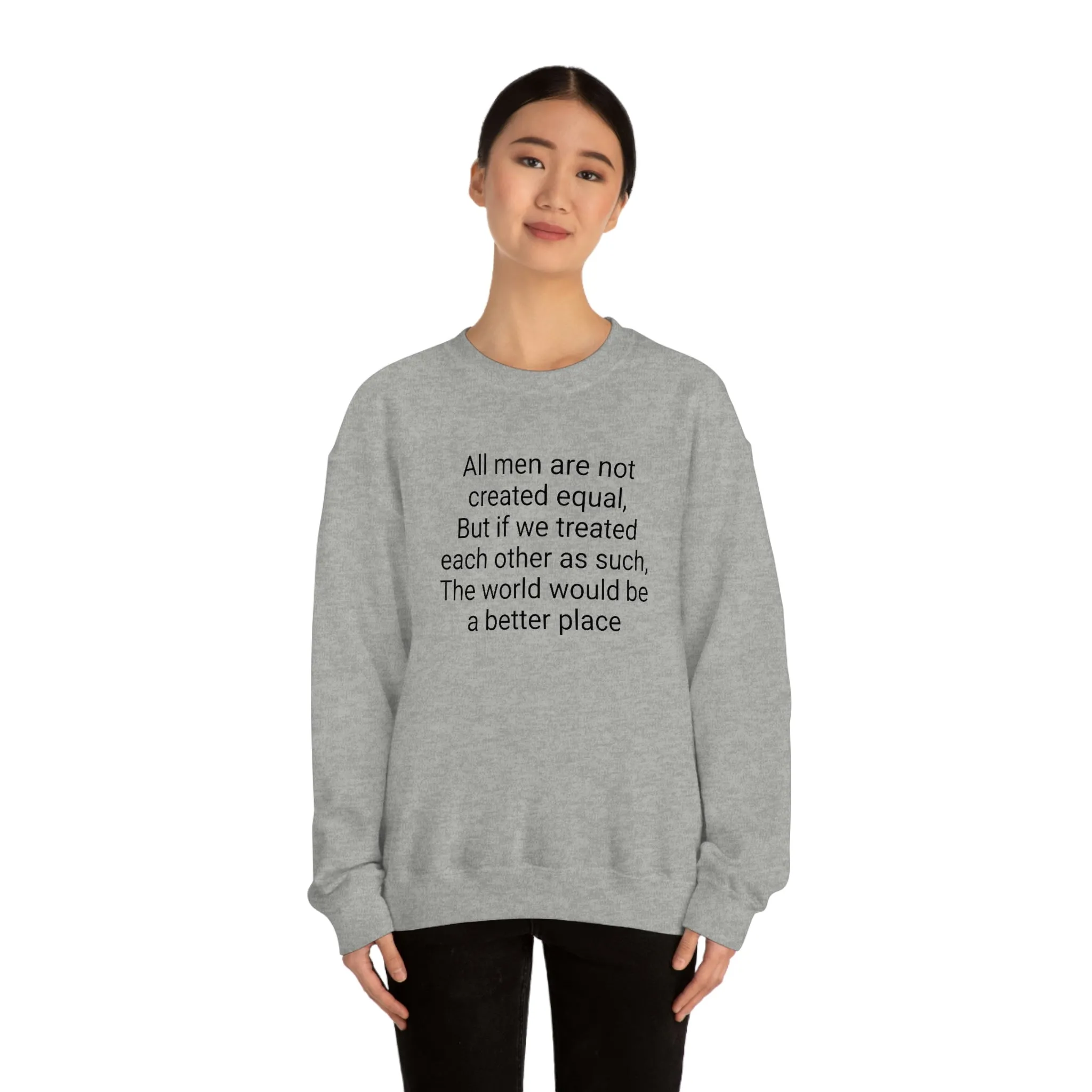 We the People sweatshirt crewneck