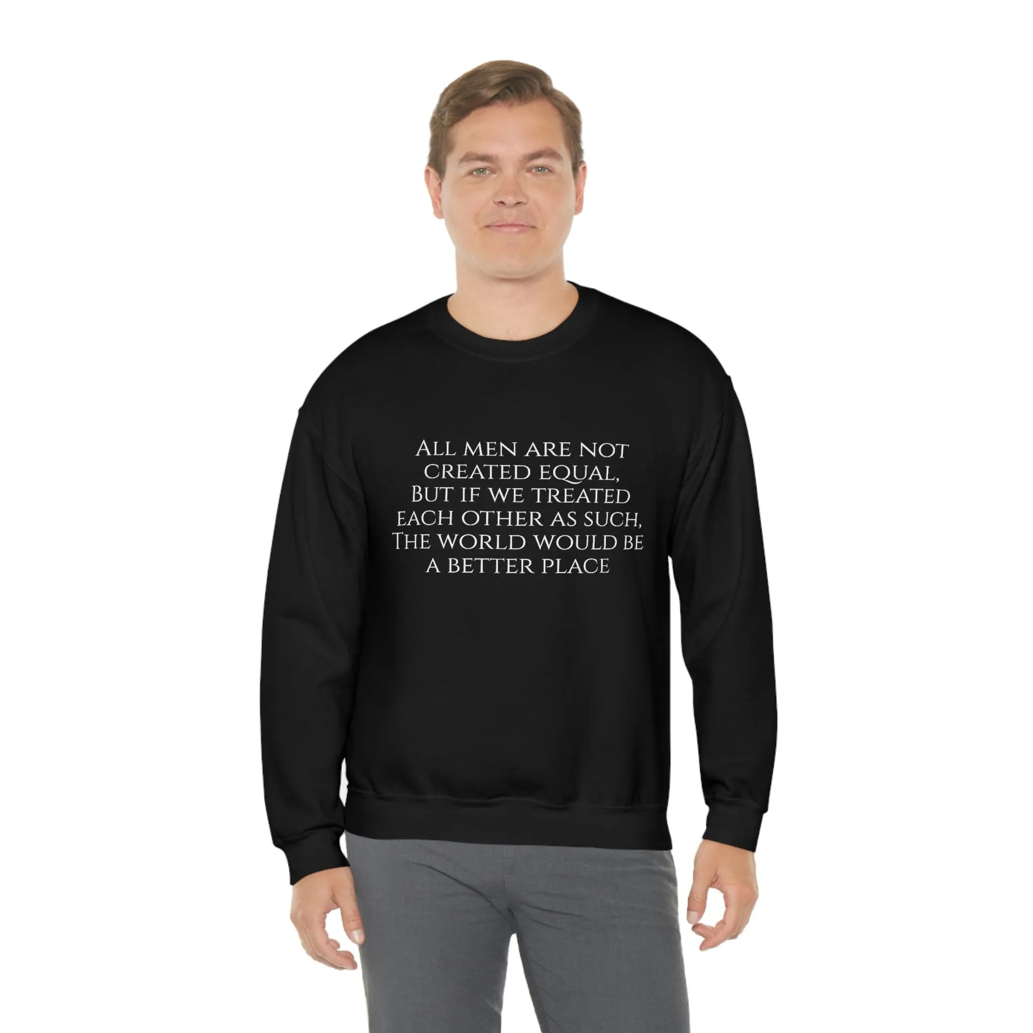 We the People sweatshirt crewneck