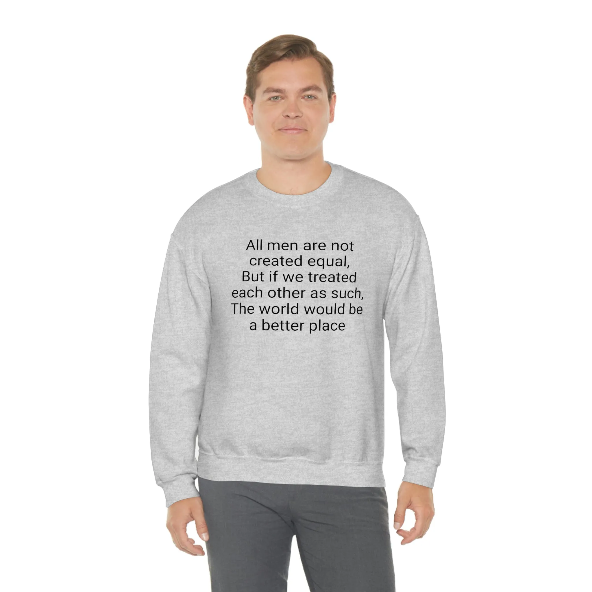 We the People sweatshirt crewneck